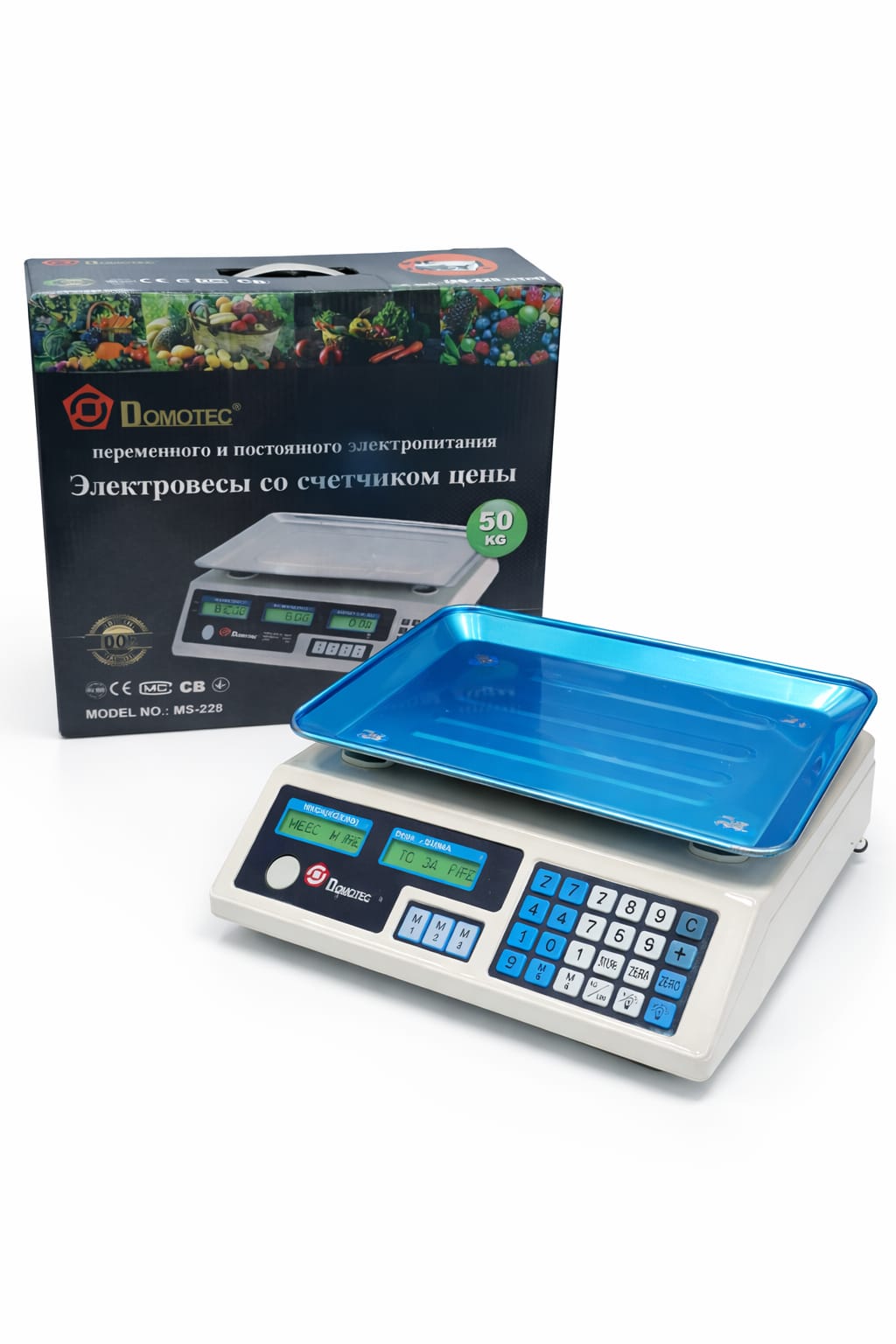 Shop Scale Acs 50Kg/5G Ms 228 Domotec