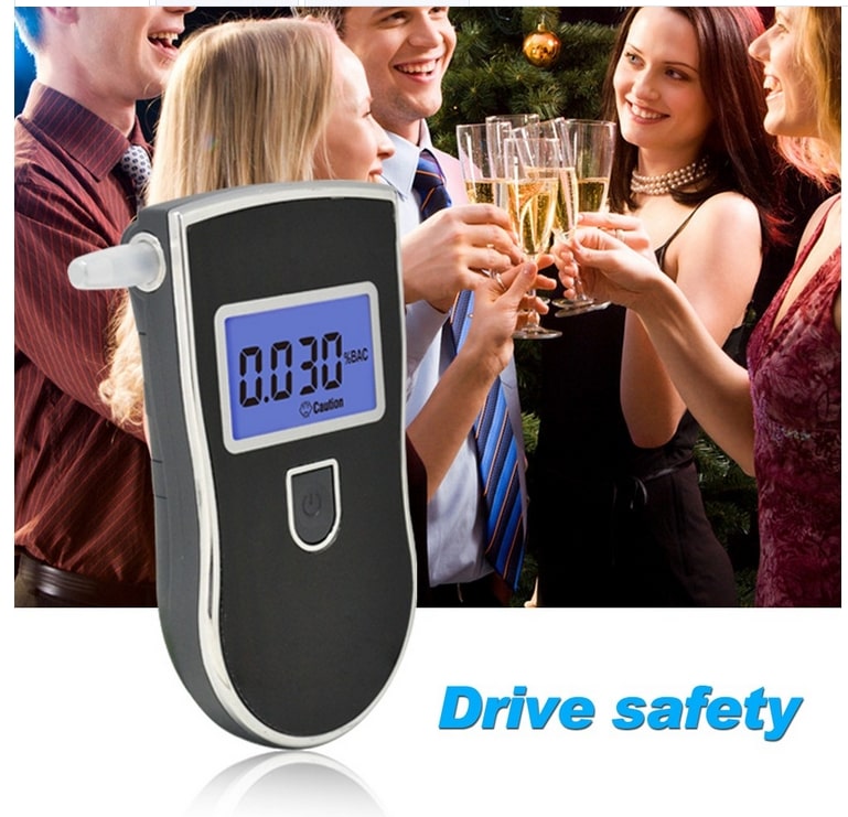 Cyfrowy Alkomat Przenośny z LCD – Dokładny Tester Alkoholu BAC – zdjęcie 4