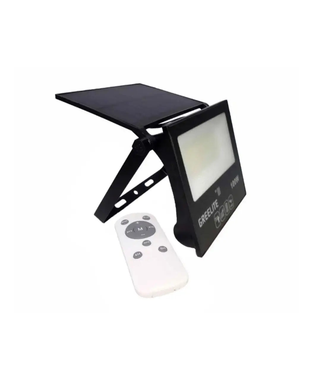Naświetlacz Solarny LED 100 W z Pilotem – Oświetlenie Ogrodowe – zdjęcie 3