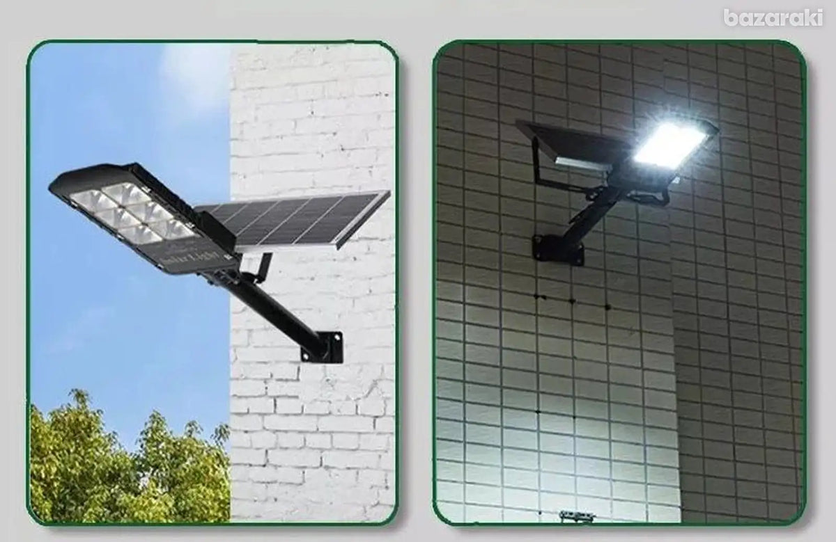 Mocna Lampa Solarna LED Uliczna z Czujnikiem Ruchu IP66 – zdjęcie 3