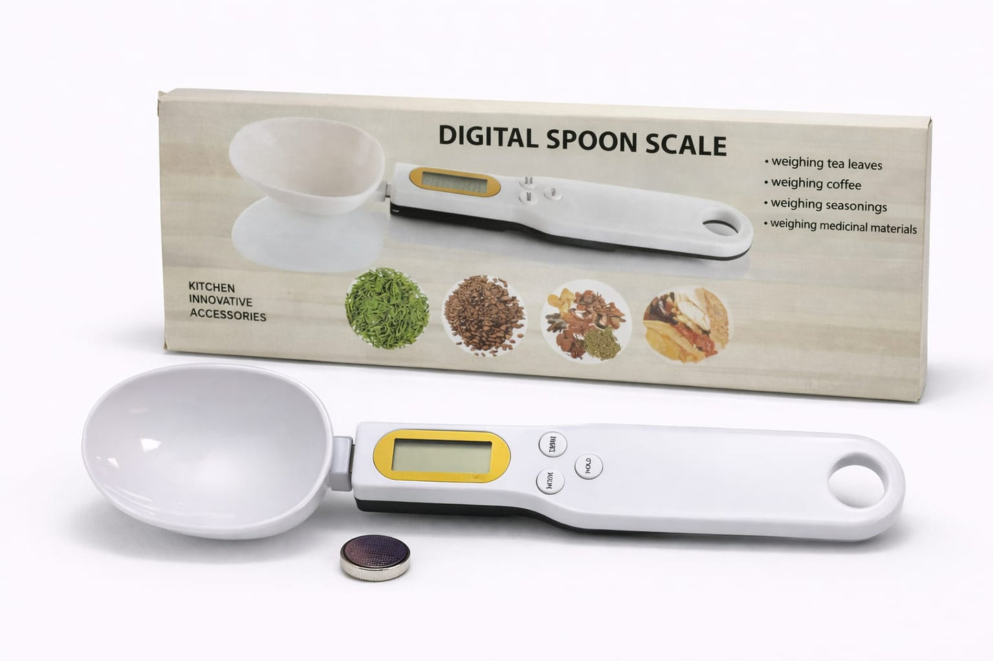 Kitchen Spoon With Scale