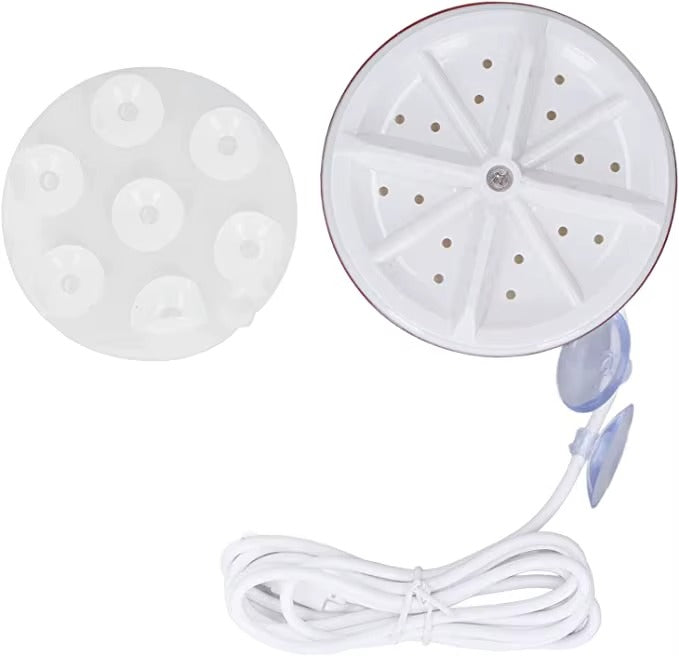 Przenośna Mini Pralka Turbinowa USB do Podróży i Małych Mieszkań – zdjęcie 3