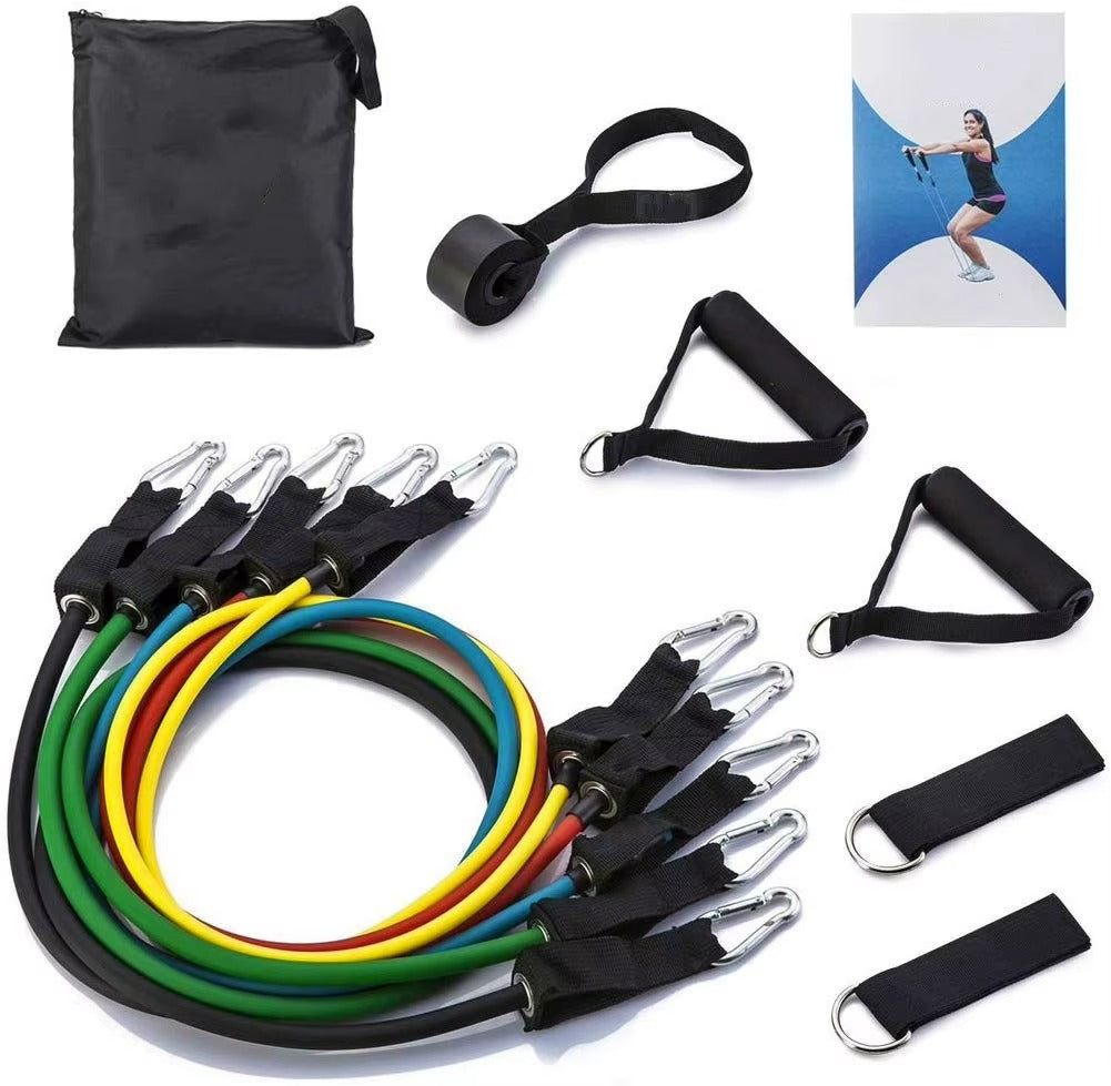 Zestaw Gum Oporowych do Treningu Fitness – Różne Poziomy Opór – zdjęcie 4