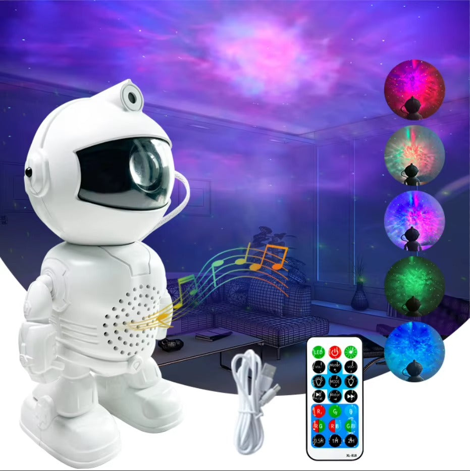 Projektor Gwiazd Astronauta - Mgławice i Gwiazdy LED