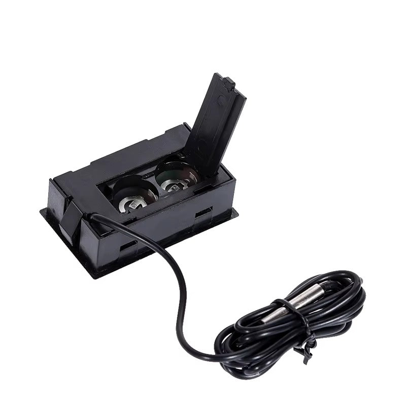 Cyfrowy Termometr LCD z Sondą Wodoodporną do Akwarium, Lodówki, Samochodu