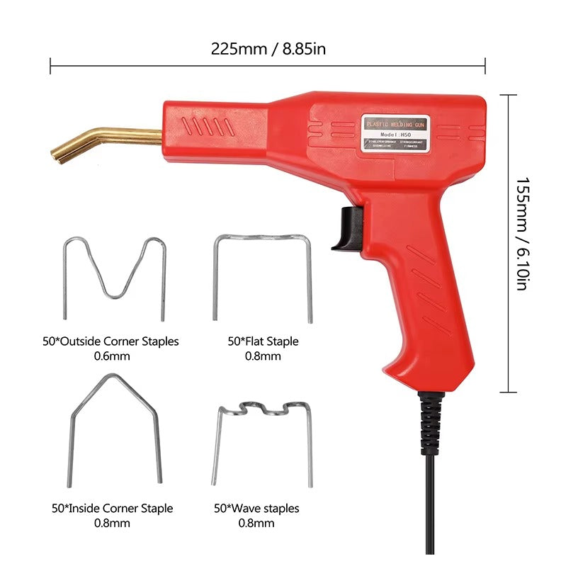 Zestaw Spawarki Do Plastiku Hot Stapler | Naprawa Zderzaków Samochodowych