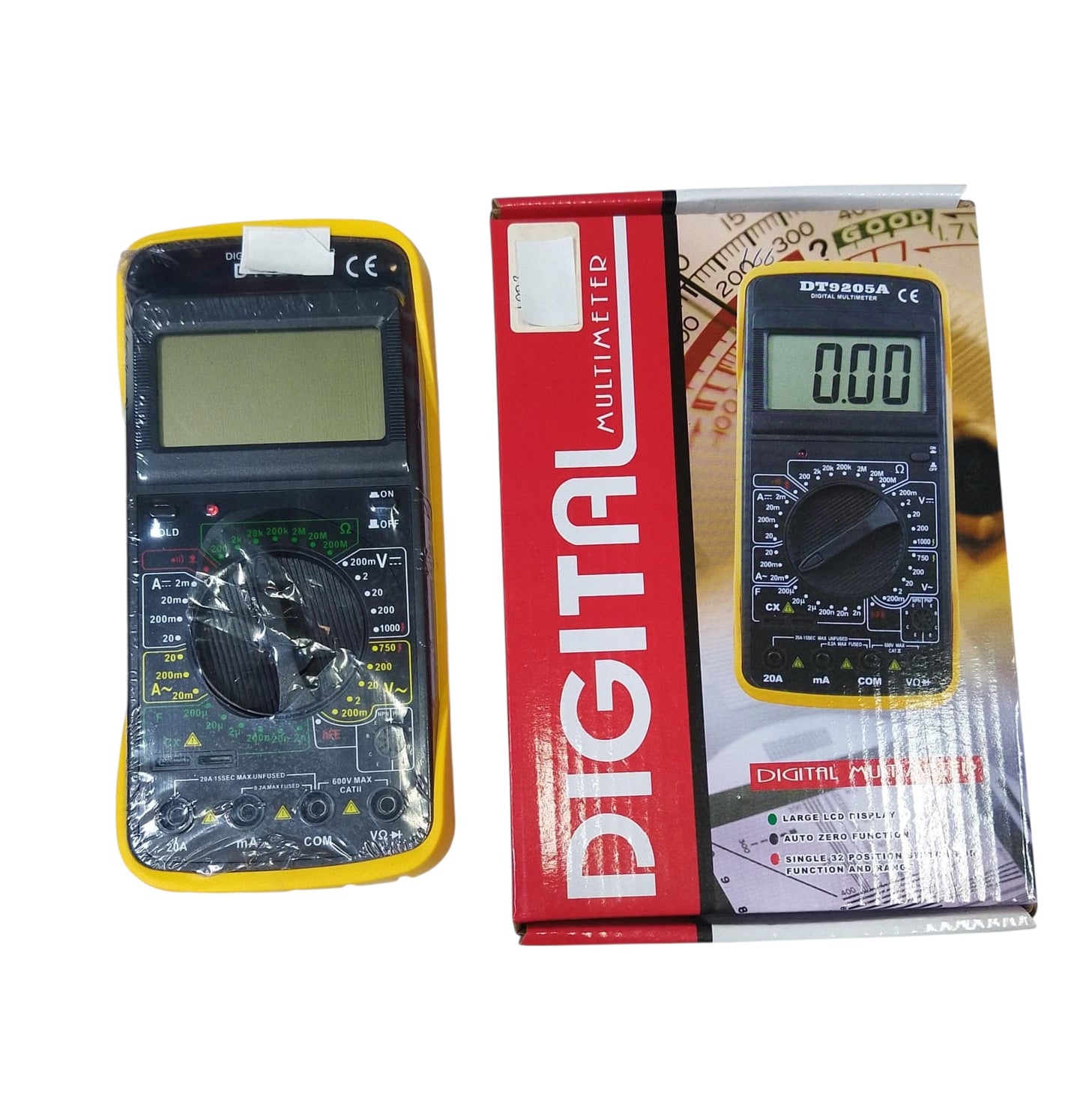 Multimetr Cyfrowy DT9205A - Profesjonalny Miernik Elektryczny