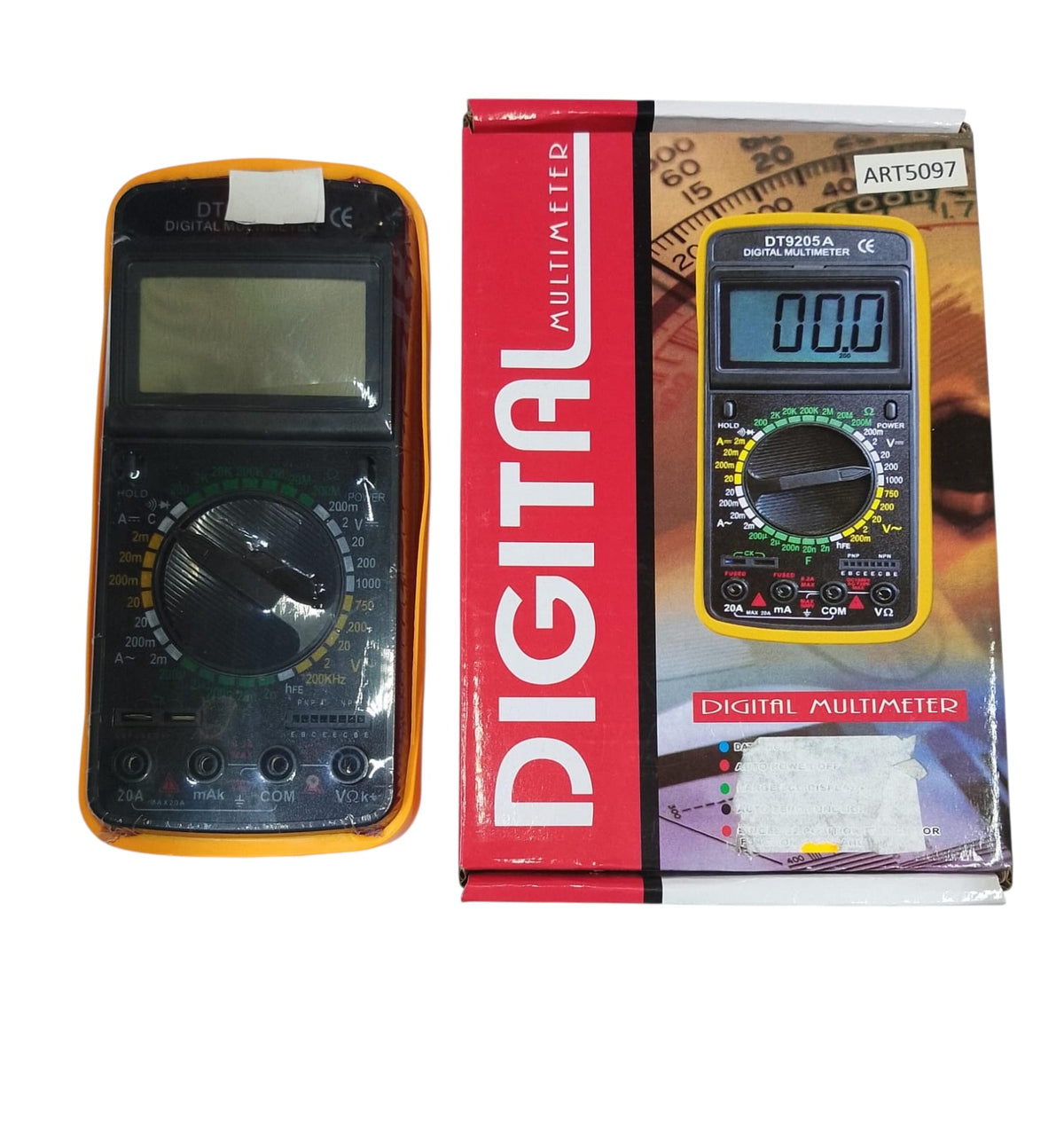 Multimetr Cyfrowy DT9205 A do Pomiarów Elektrycznych – zdjęcie główne