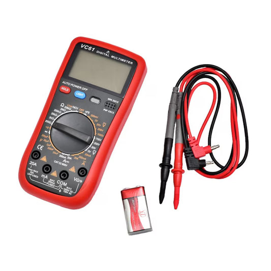 Multimetr Cyfrowy VC61 - Miernik Napięcia Prądu Rezystancji
