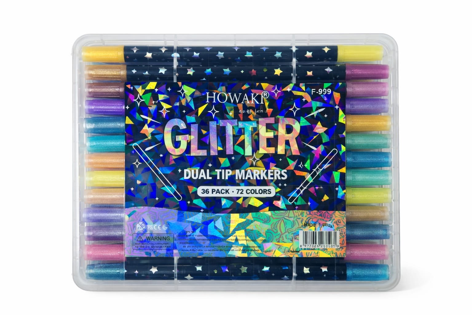 Glitter Marker 36 Pcs Pcs