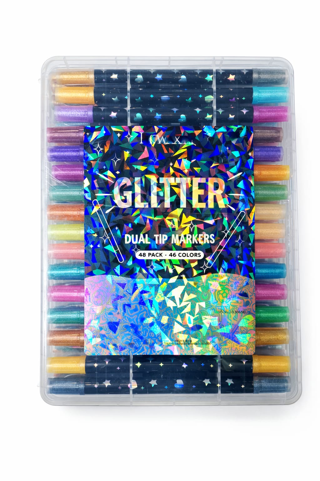 Glitter Marker 48 Pcs