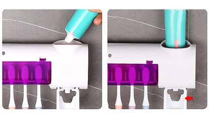 Zadbaj o higienę jamy ustnej z naszym sterylizatorem UV do szczoteczek. Eliminuje zarazki, dozuje pastę i utrzymuje porządek. Ładowany światłe