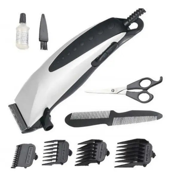 Profesjonalna Maszynka do Włosów Zestaw Akcesoria Strzyżenie