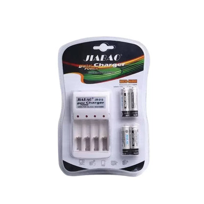 Ładowarka JIA BAO AA/AAA z Akumulatorami Ni-CD/Ni-MH | Cyfrowa