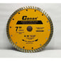 Tarcza Diamentowa Turbo Conan 7" - Szybkie Cięcie Na Mokro i Sucho