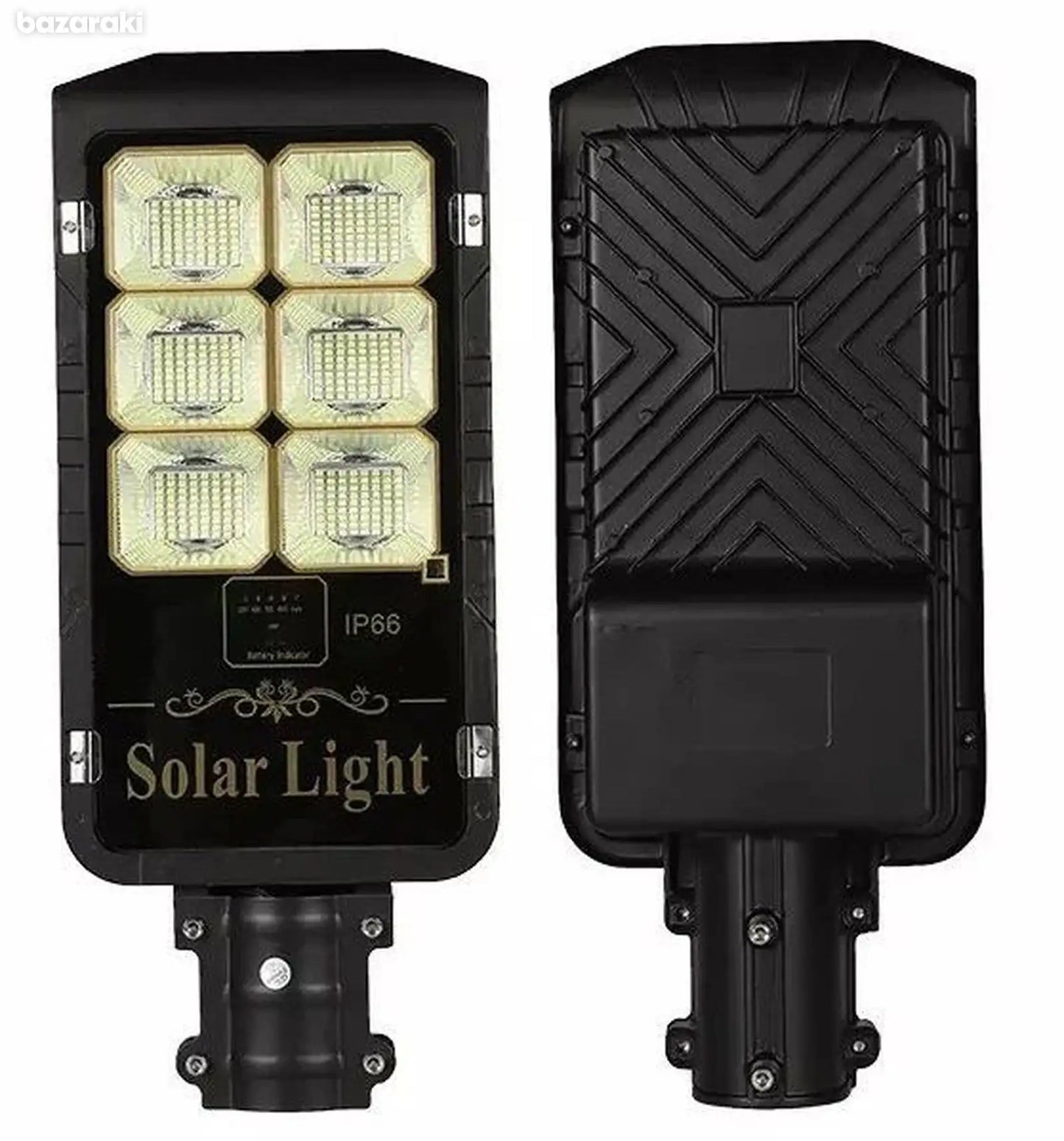 Mocna Lampa Solarna LED Uliczna z Czujnikiem Ruchu IP66