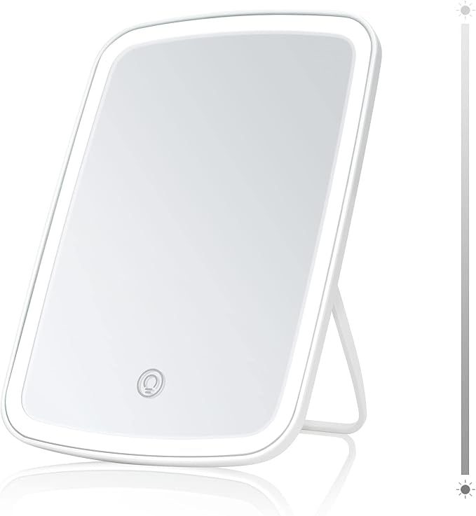 Lusterko LED do Makijażu z Dotykowym Ściemniaczem - Idealne Światło