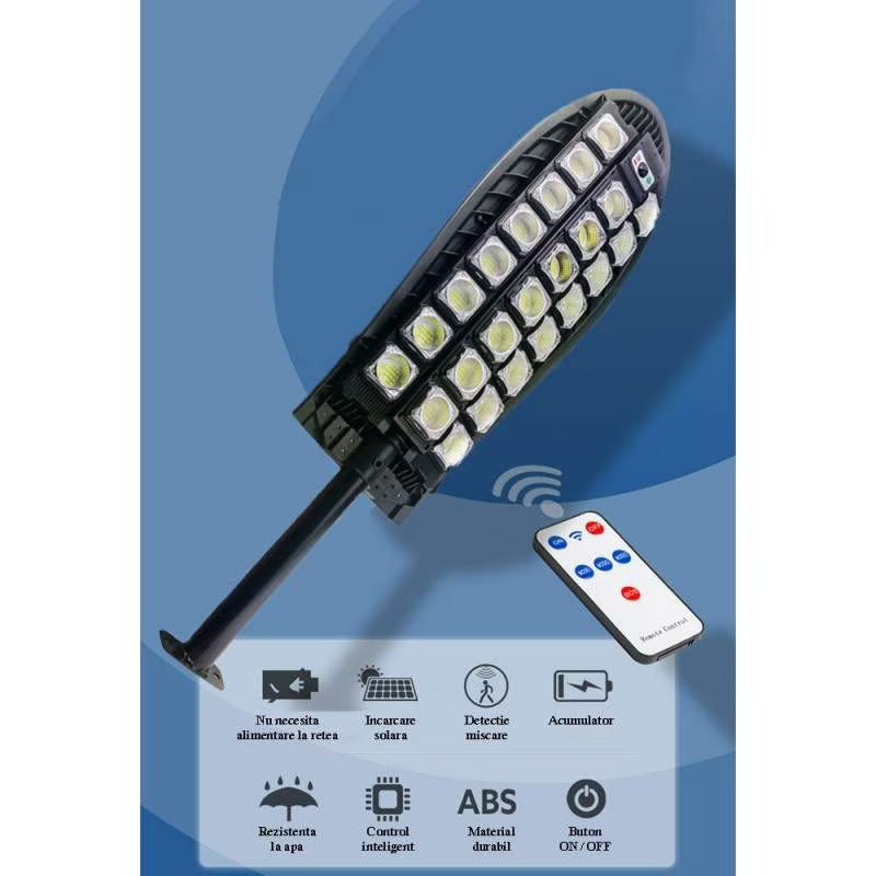 Lampa Uliczna LED z Czujnikiem Ruchu - Wysoka Wydajność