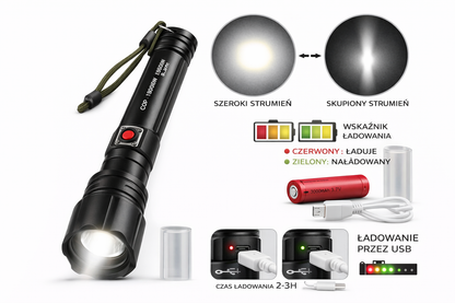 Latarka Akumulatorowa X-BALOG P90 Super Light