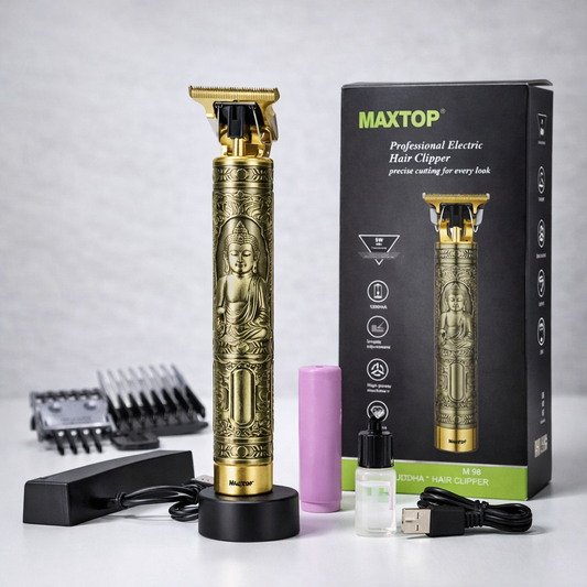 Profesjonalna Elektryczna Maszynka do Włosów i Trymer