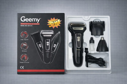 Maszynka do Włosów Trymer Golarka Elektryczna 3w1 GM-573