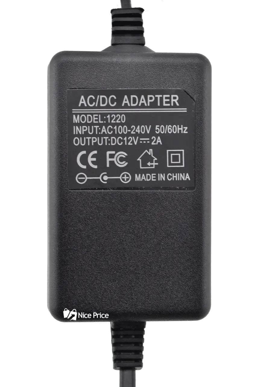 Uniwersalny Zasilacz AC/DC z Wtyczką EU | Stabilne Zasilanie
