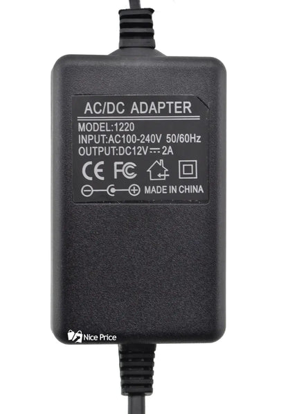 Uniwersalny Zasilacz AC/DC z Wtyczką EU | Stabilne Zasilanie