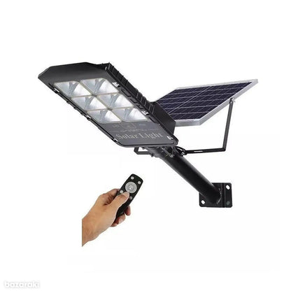 Mocna Lampa Solarna LED Uliczna z Czujnikiem Ruchu IP66