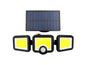 Solarna Lampa Zewnętrzna COB LED z Czujnikiem Ruchu do Ogrodu