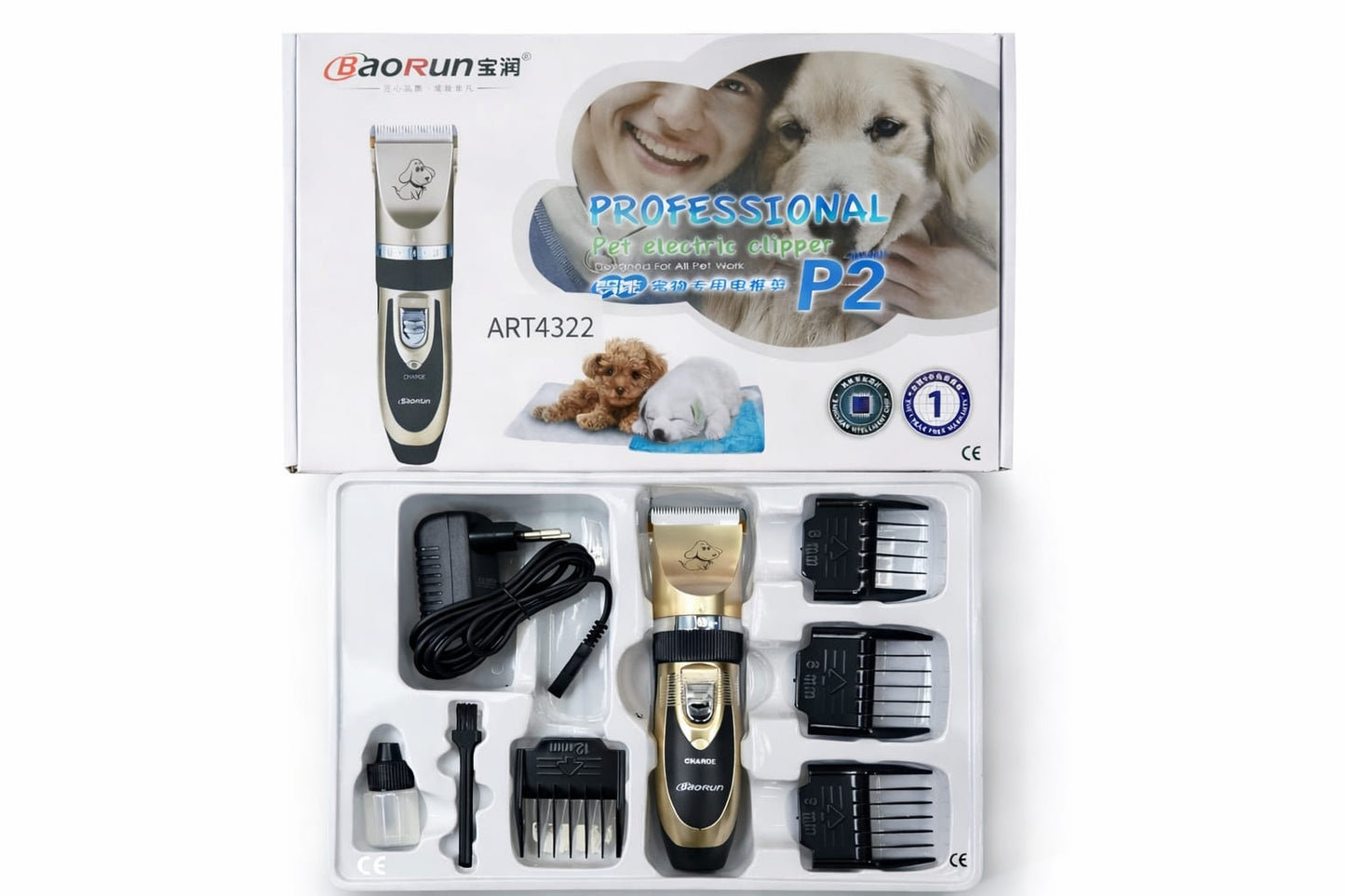 CICHE MASZYNKI DO WŁOSÓW DLA ZWIERZĄT – ZESTAW GROOMING KIT