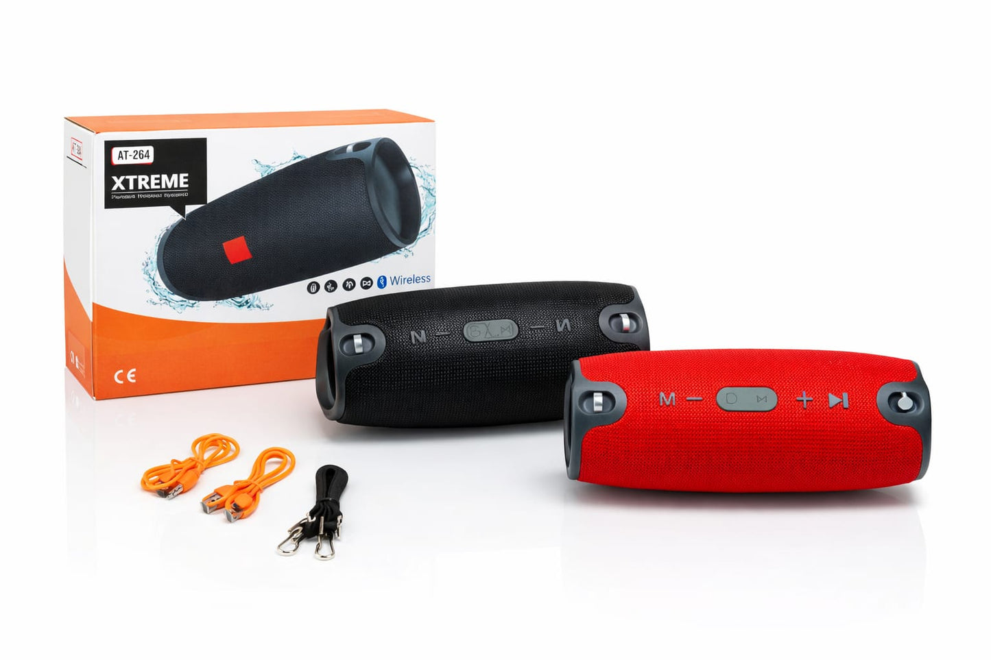 Czerwony Głośnik Bezprzewodowy XTREME