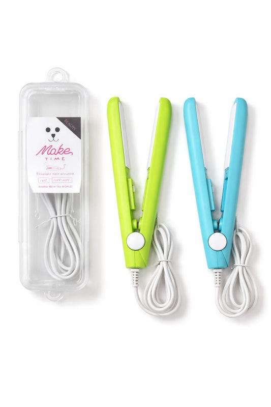 Mini Prostownica Podróżna Ceramiczna do Włosów - Szybka Stylizacja