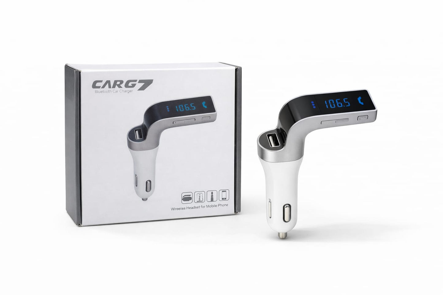 Car Charger Fm Mod G7 + Bt