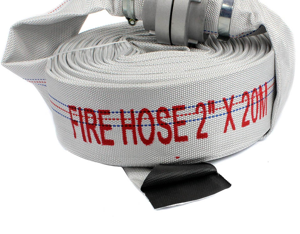 Wąż Strażacki 2" x 20m z Szybkozłączami - Gotowy do Akcji