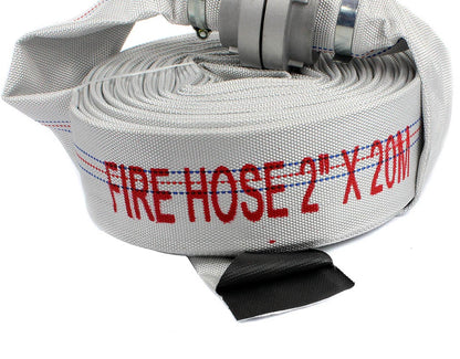 Wąż Strażacki 2" x 20m z Szybkozłączami - Gotowy do Akcji