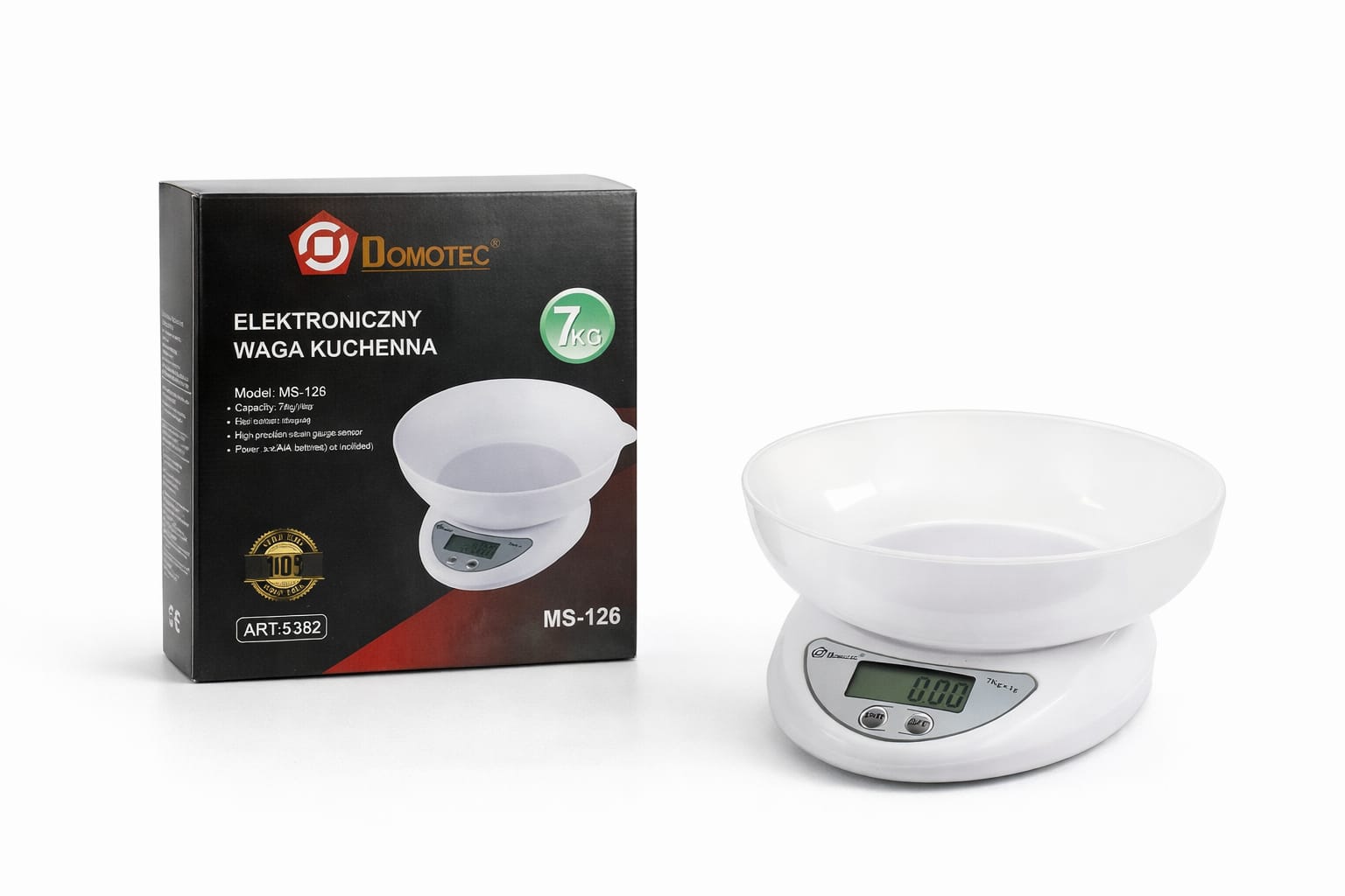 Electronic Scale Waga Bowl Kitchen Mc 126 5Kg