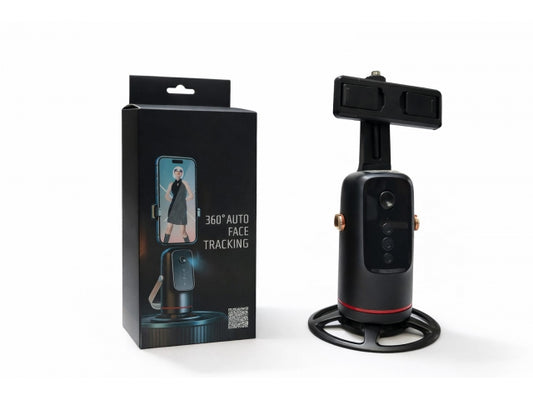Uchwyt Gimbal 360° z Automatycznym Śledzeniem Twarzy – zdjęcie główne