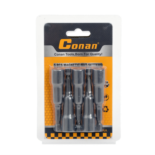 Conan Zestaw 5 Magnetycznych Nasadek do Nakrętek do Wkrętarki