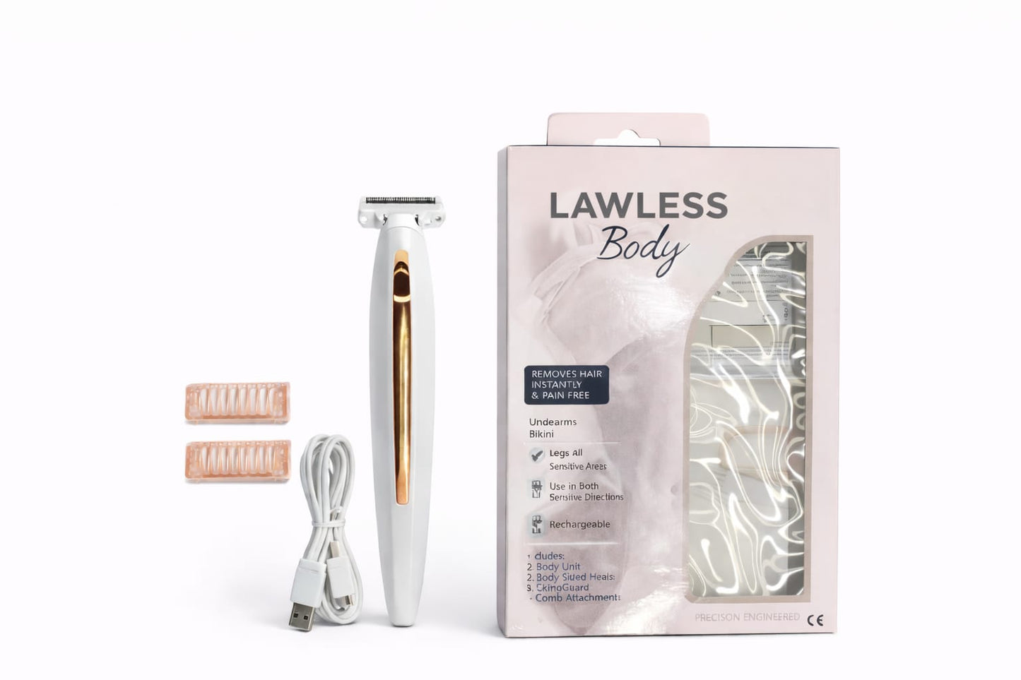 Finishing Touch Flawless Body Depilator Bezbolesny Złoty