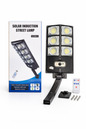 Lampa Uliczna Solarna Indukcyjna z 6 Żarówkami LED i Pilotem