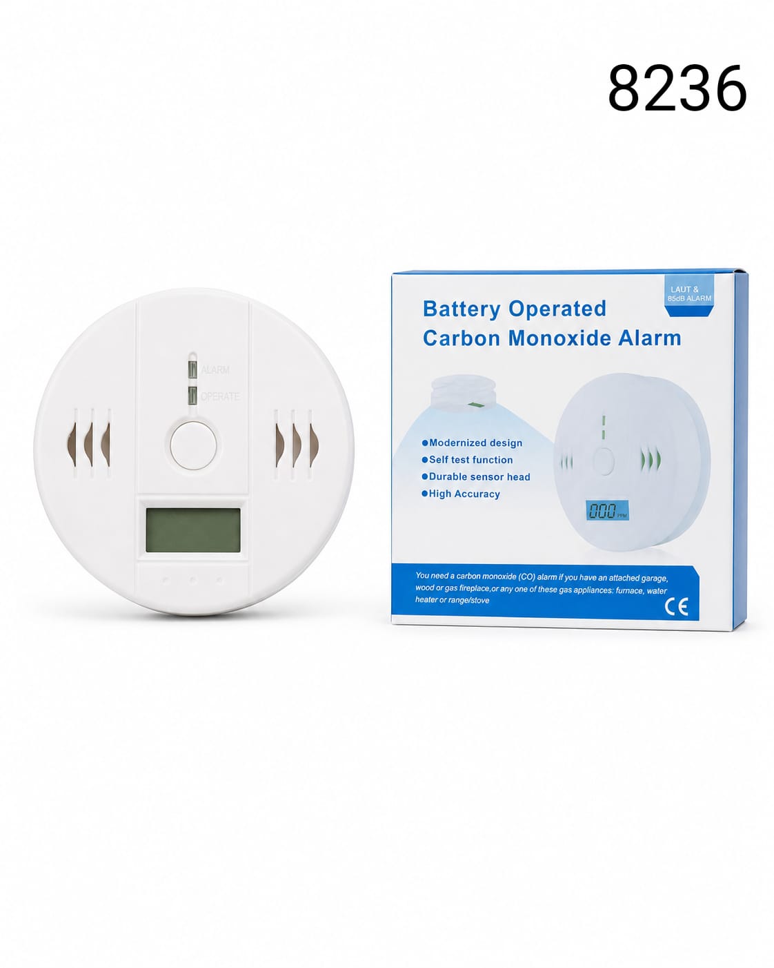 Monoxide Alarm Gas Leakage Sensor With Indicator