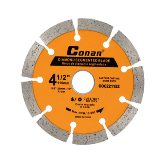 Tarcza Diamentowa Segmentowa Conan 115mm do Cięcia na Sucho/Mokro