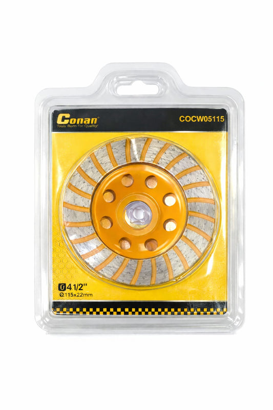Tools 115M Diamond Cup Wheels Turbo Row Cocw05115