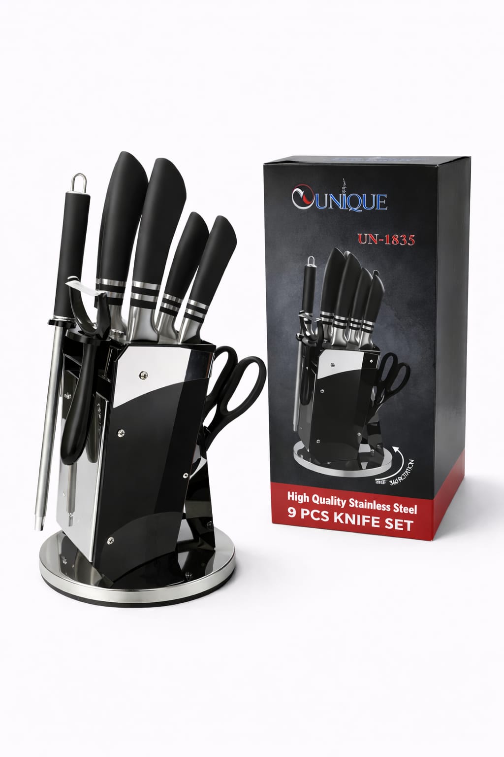 9 Pcs Knife Set Un 1835