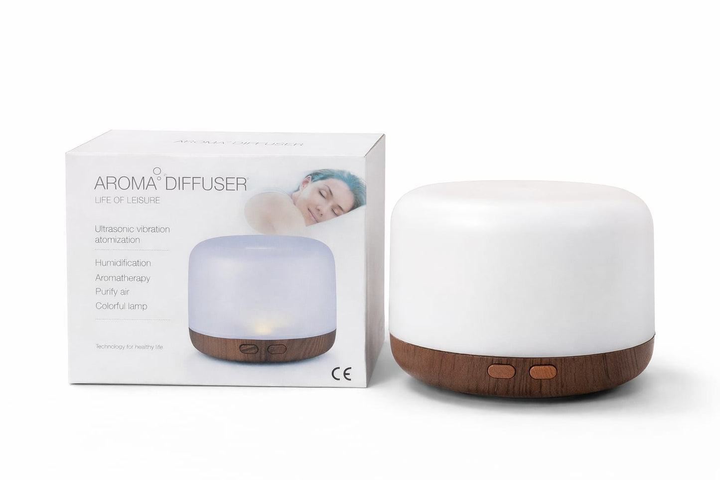 LED Humidifier Round