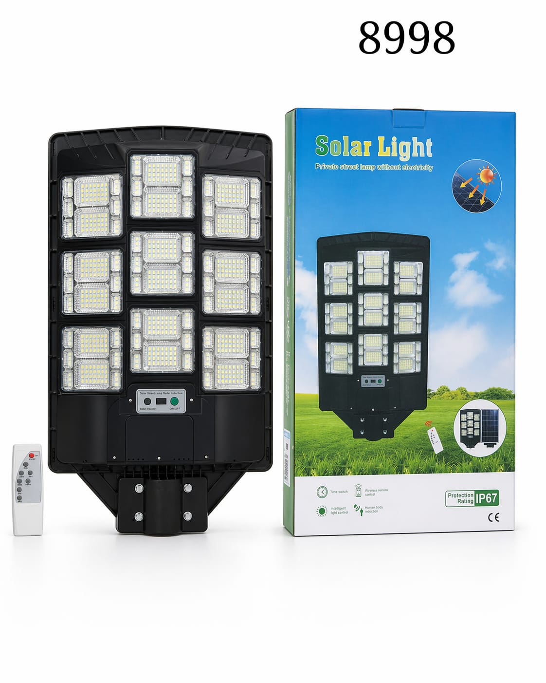 Solarna Lampa Uliczna LED z Czujnikiem Ruchu - Oszczędność i Bezpieczeństwo