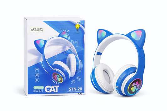 Słuchawki Bluetooth z Kocimi Uszami – zdjęcie 2