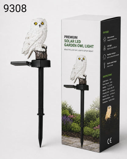 Solar Garden Light Owl 834-12