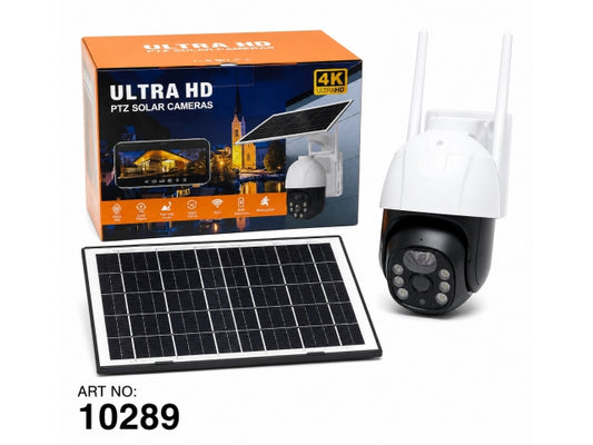 Kamera Solarna Zewnętrzna PTZ Wi-Fi 4K Ultra HD – zdjęcie główne