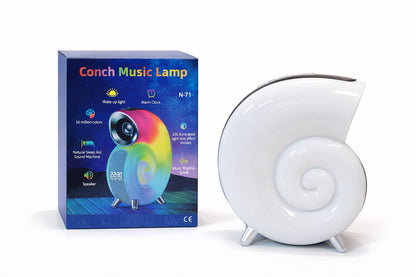 Głośnik Bluetooth Ślimak RGB z Budzikiem | Wielofunkcyjny